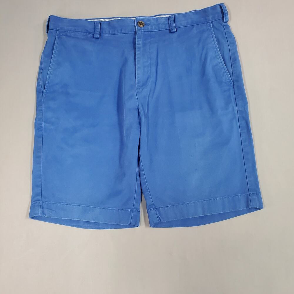 Brooks Brothers Mens Chino Golf Shorts Size 35 Blue.